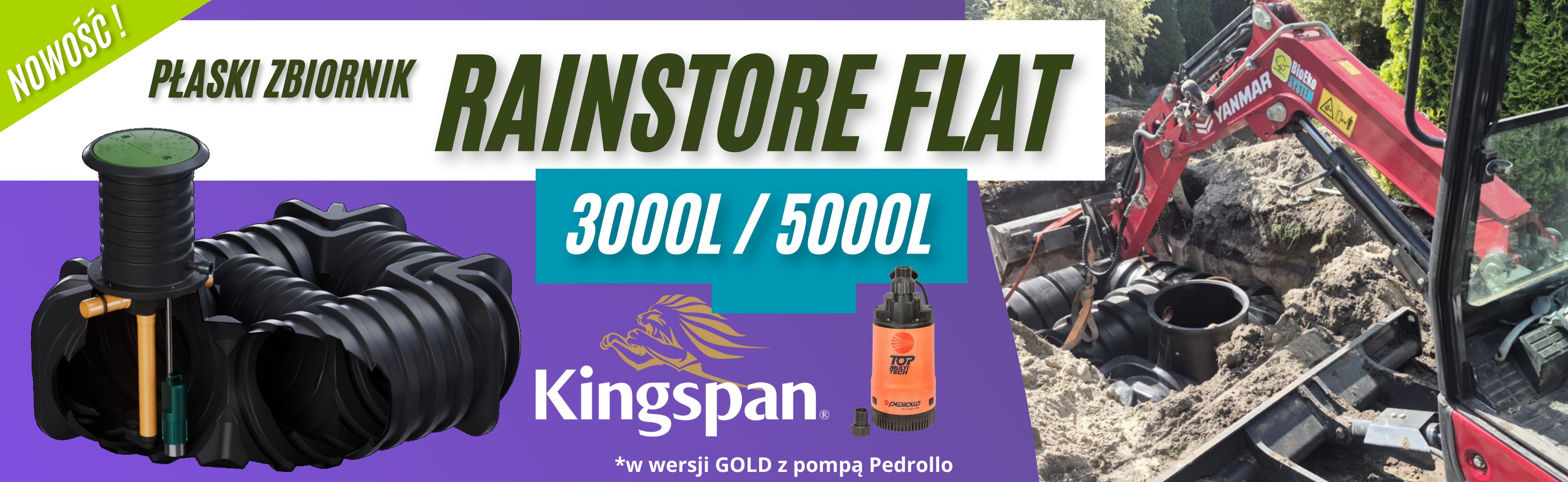 RainStore Flat Kingspan